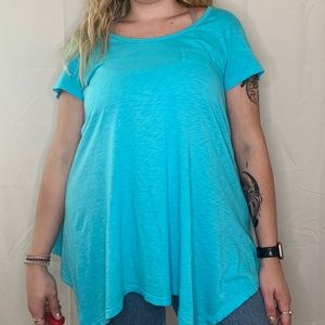 Blue short sleeve